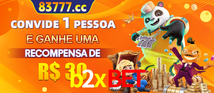 Banner institucional da b2xbet sobre parceria de marcas e criação de uma marca de excelência, apresentando os mascotes de jogos populares como o Fortune Tiger.